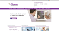 Desktop Screenshot of procardiaco.com.br